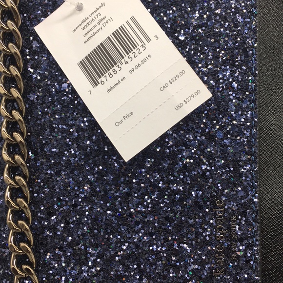 Kate Spade Convertible Crossbody Cameron Glitter - Picture 7 of 8